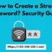 How to Create Strong Password Habits